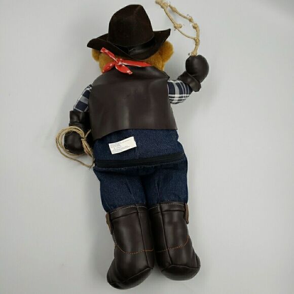 Singing Dancing Plush Cowboy Bear Aurora World Lasso Stuffed Animal Buffalo Gals - Picture 10 of 16